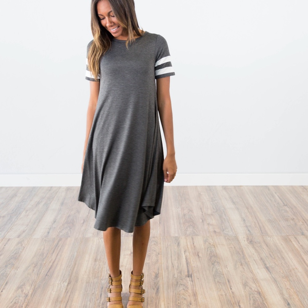 Athletic Stripe Dress by Shop Stevie